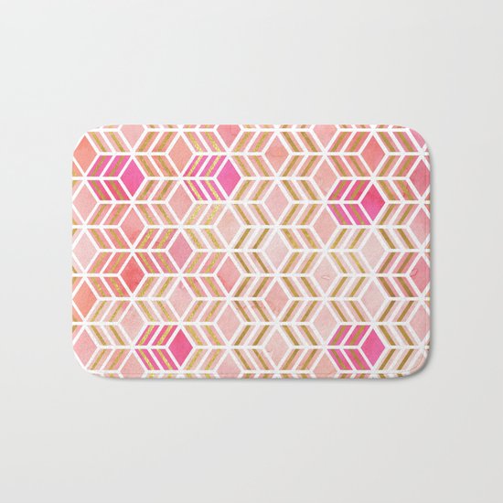 TAKE THE CAKE - CORAL Bath Mat
