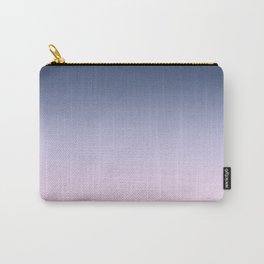 Blue Lilac Millennial Pink Ombre Gradient Pattern Carry-All Pouch | Graphicdesign Art, Light Home Decor, Pattern Soft Sunset, Graphicdesign, Springtime Spring, Morning Aurora Fog, Abstract Painting, Blur Blurred Blurry, Millennial Pink Pale, Indigo Dreamer Blush 