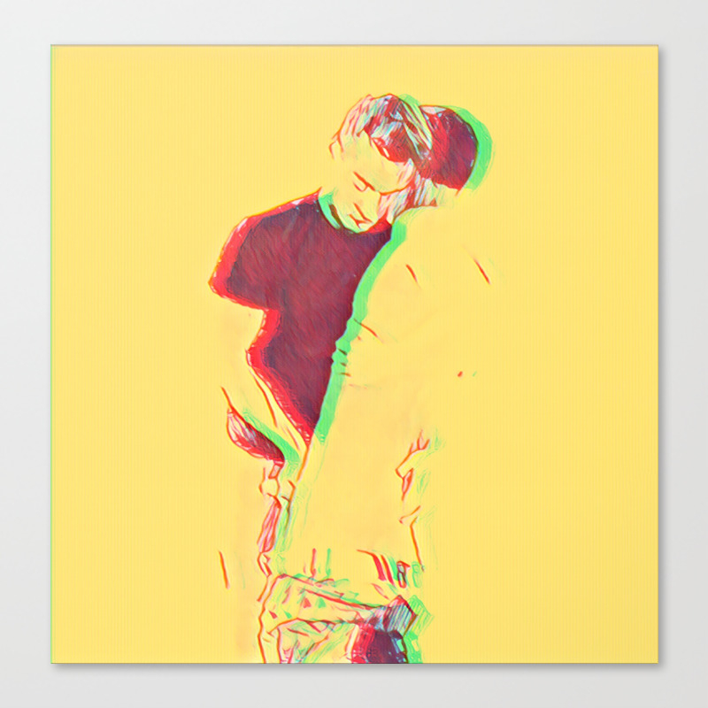 Love Me From The Inside Out Canvas Print By Coeurdart Society6