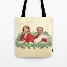 Sisters - A Merry White Christmas Tote Bag