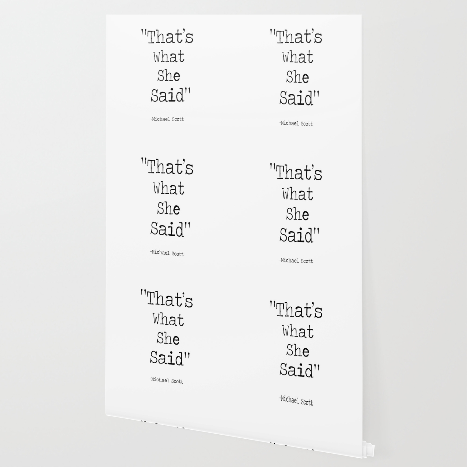 The Office Micheal Scott Quote That S What She Said Wallpaper
