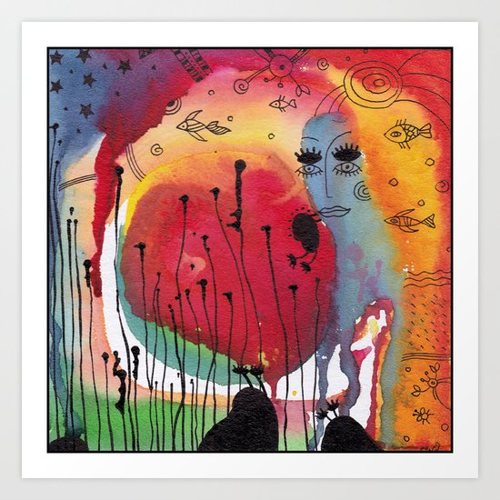 My summer Art Print