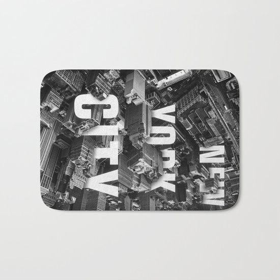 New York City streets Bath Mat