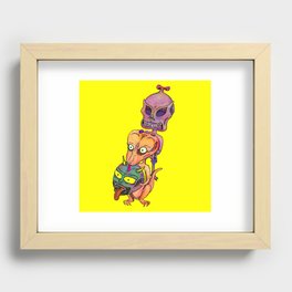 We Are Monsters Recessed Framed Print