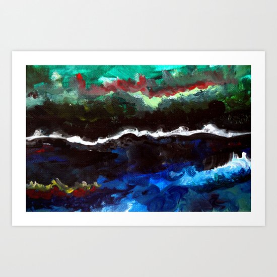 Agitation Art Print