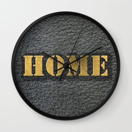 Golden Letters Wall Clocks For Any Decor Style Society6