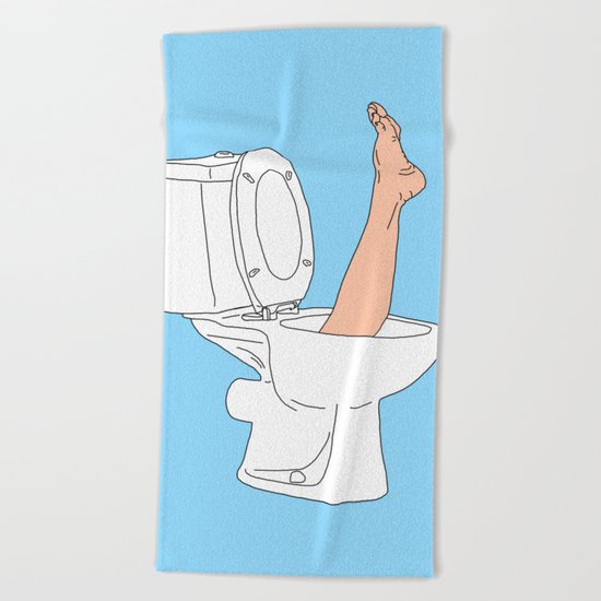 Drowning in this Beach Towel