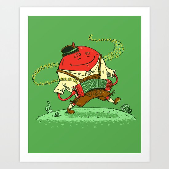 The Polka Dot Art Print