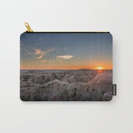 South Dakota Sunset - Dusk in the Badlands Carry-All Pouch