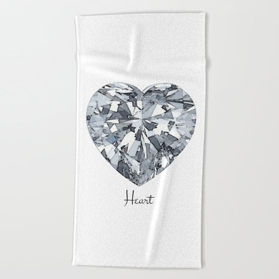 Heart Beach Towel