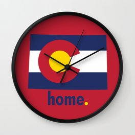 Colorado Proud Wall Clock