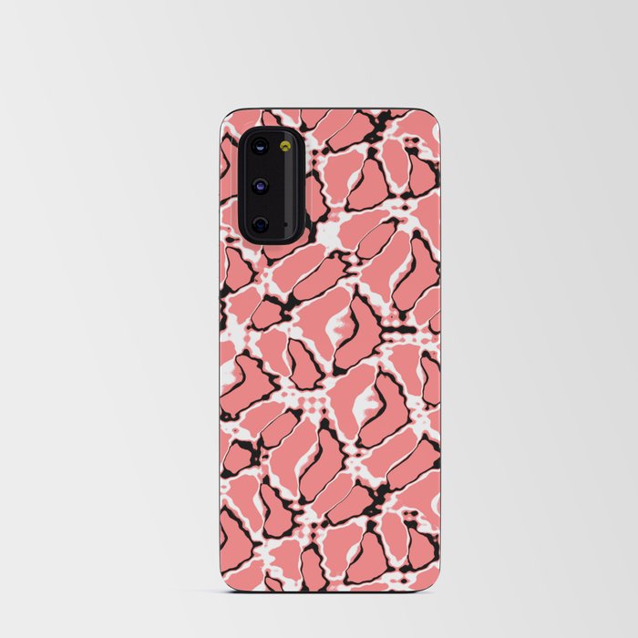 Pink Fairytale Path Seamless Pattern Structure  Android Card Case