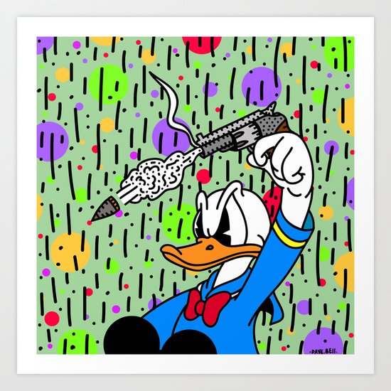 BLAOW ME! Art Print