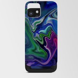 Fluid Abstract 7 iPhone Card Case