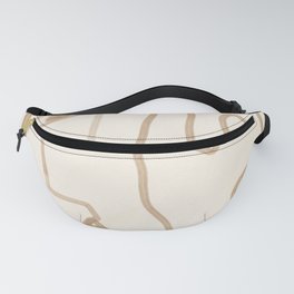 Abstract Loose Line 1 Fanny Pack