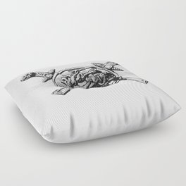 Medusa Gorgon Floor Pillow