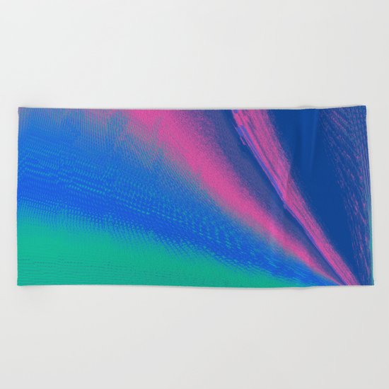 Gush and Wind Beach Towel