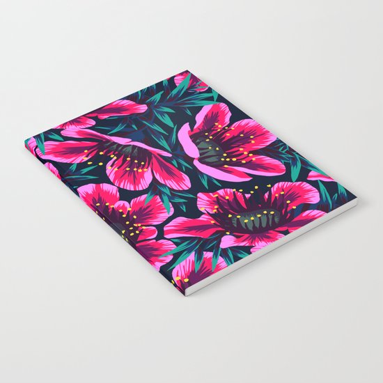Manuka Floral Print Notebook