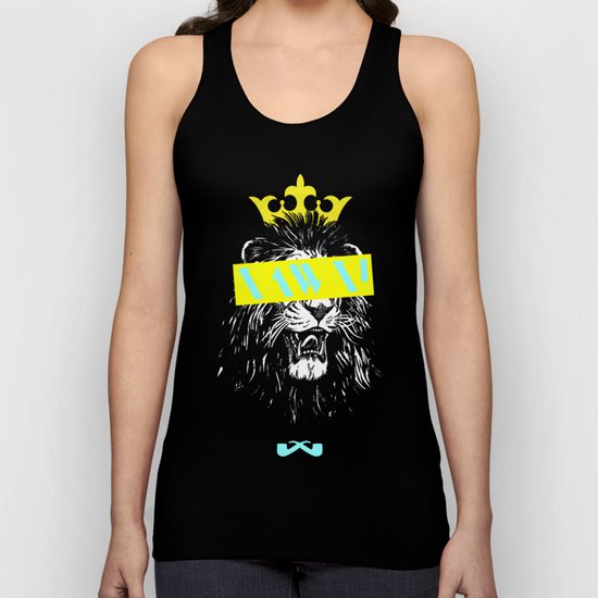 King of The Jungle. Unisex Tank Top