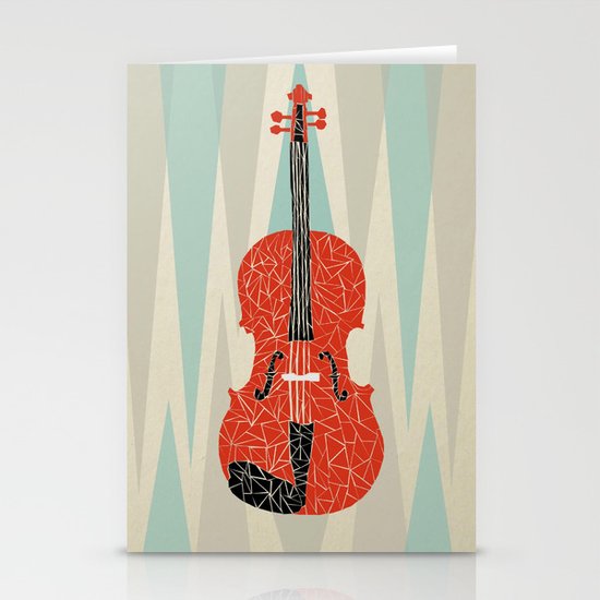 The Red Violin Stationery Cards