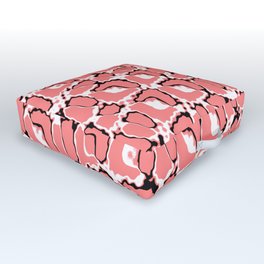 Pink Fairytale Path Seamless Pattern Structure  Outdoor Floor Cushion