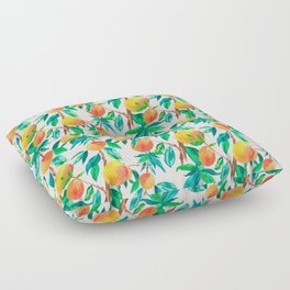 Peachy Jungle Floor Pillow