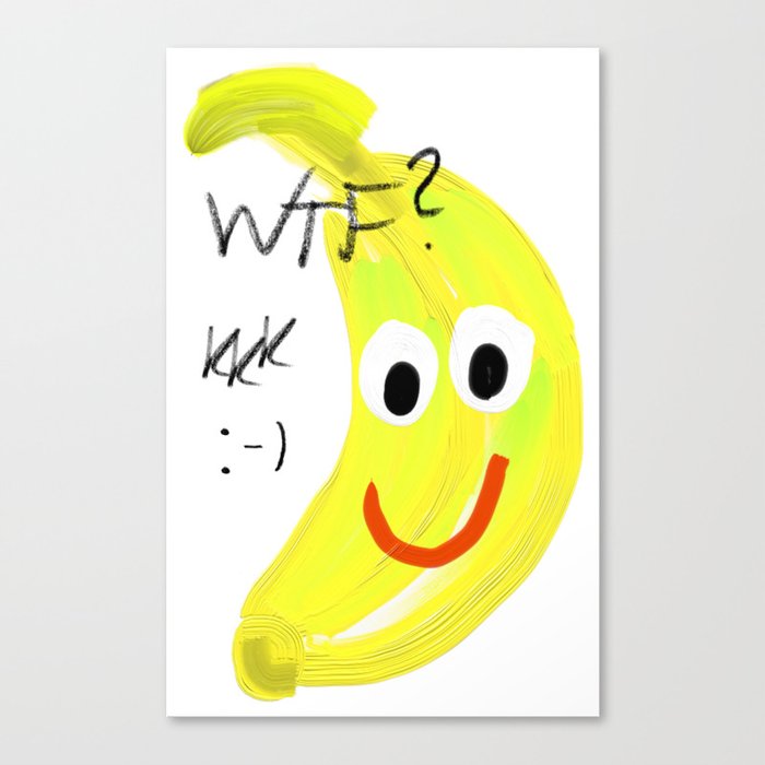 banana Canvas Print