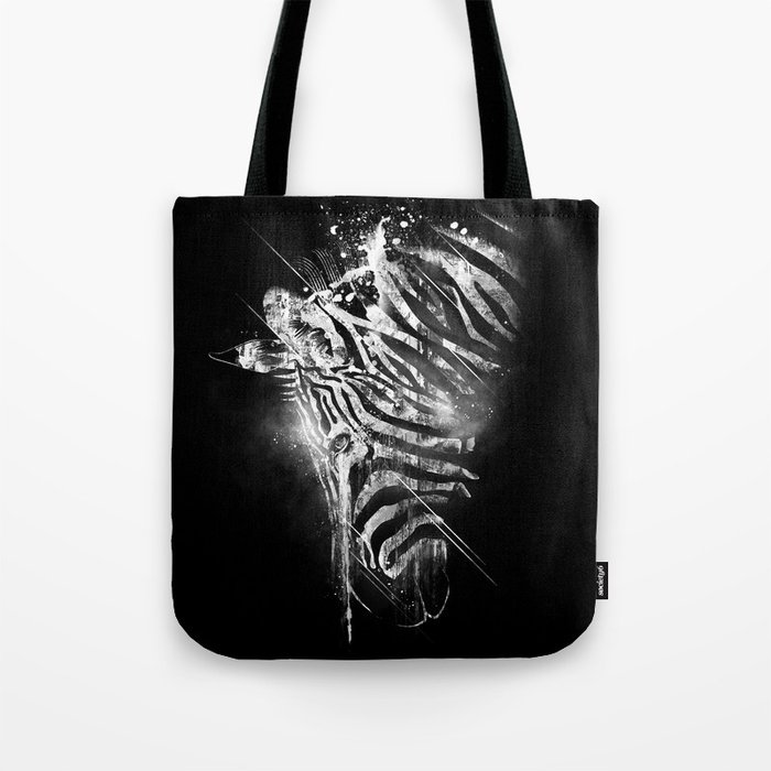 Zebra Mood - White Tote Bag