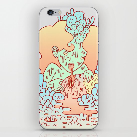 nom nom iPhone & iPod Skin
