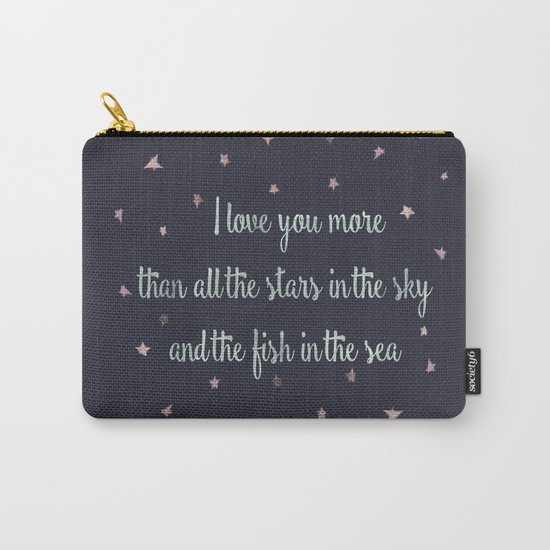Love and the stars Carry-All Pouch