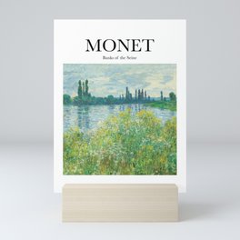 Monet - Banks of the Seine Mini Art Print