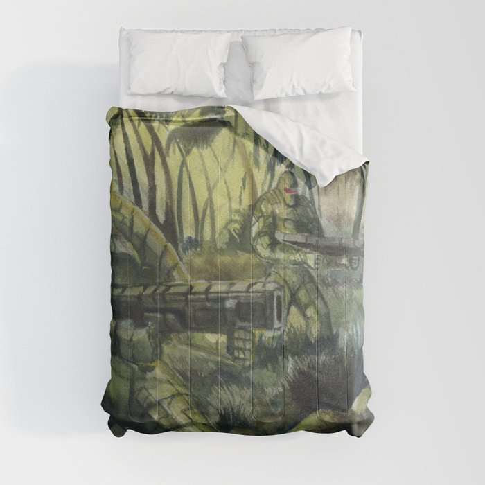 Jungle Patrol Comforter