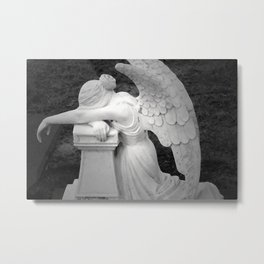crying angel Metal Print