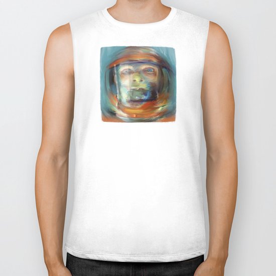 space sickness Biker Tank