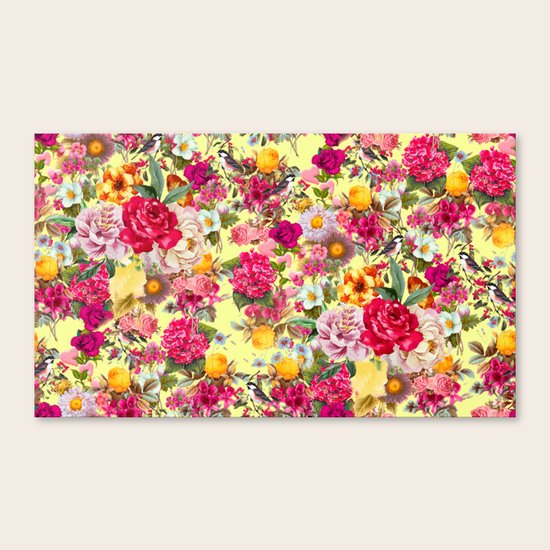 Botanic Pattern Canvas Print