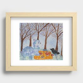 Tea Party Recessed Framed Print