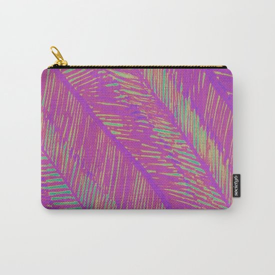 Neon Summer Palms Carry-All Pouch