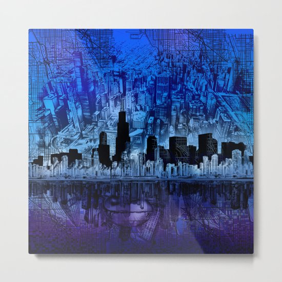 chicago Metal Print