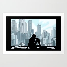 Ghost in the Shell Art Print