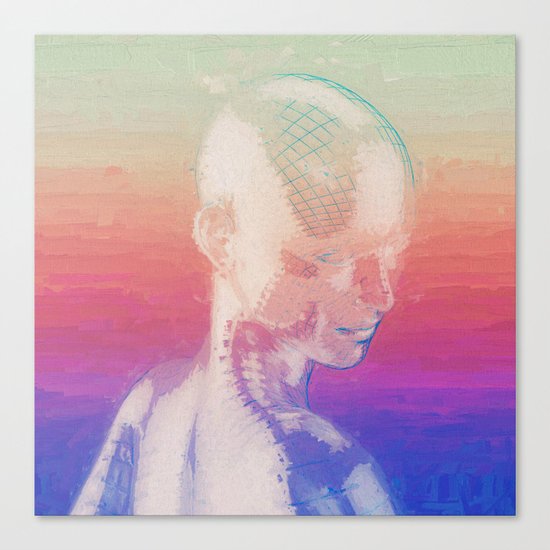 GHOSTTT (everyday 02.14.17) Canvas Print