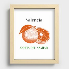 Orange Blossoms - Valencia, Spain Recessed Framed Print