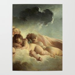 Jean-Honoré Fragonard "La Nuit (Night)" Poster