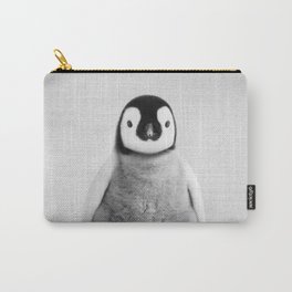 Baby Penguin - Black & White Carry-All Pouch
