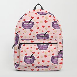 I CEREALsly love you - funny Valentine's Day pun Backpack | Girlfriend, Graphicdesign, Love, Sweet, Valentinesday, Romantic, Valentine, Valentines, Valentinescards, Husband 