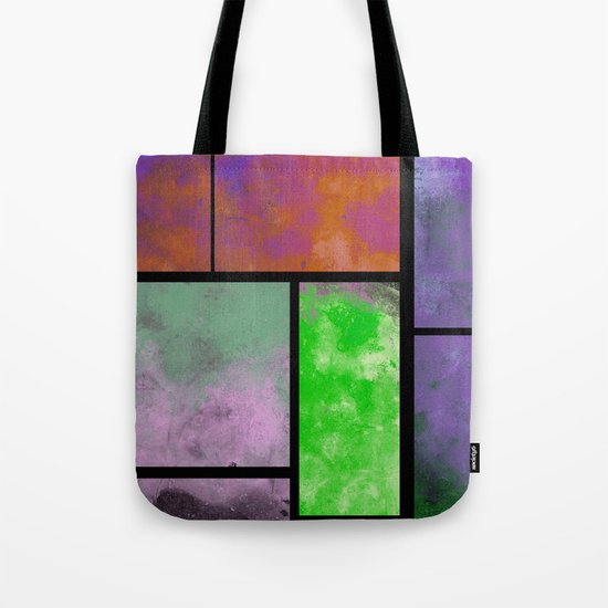 Textured Windows - Modern, abstract, textured painting Tote Bag