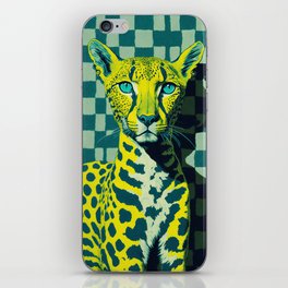 Cheetah Pop Art Design iPhone Skin