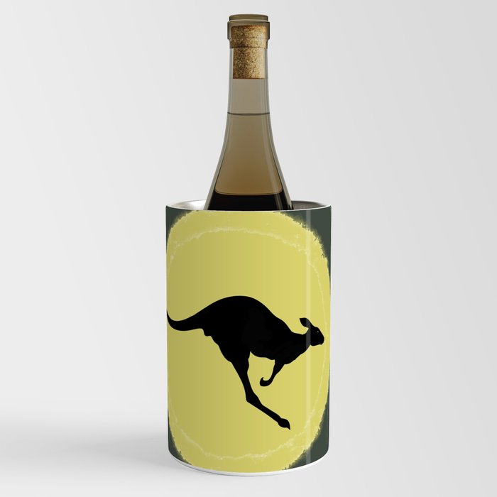 Australian Green and Gold Roundel with Kangaroo, transparent ...
