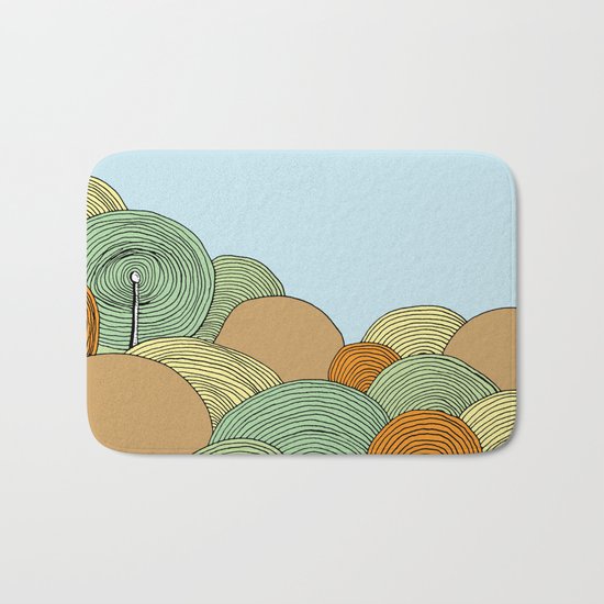 Hills Bath Mat