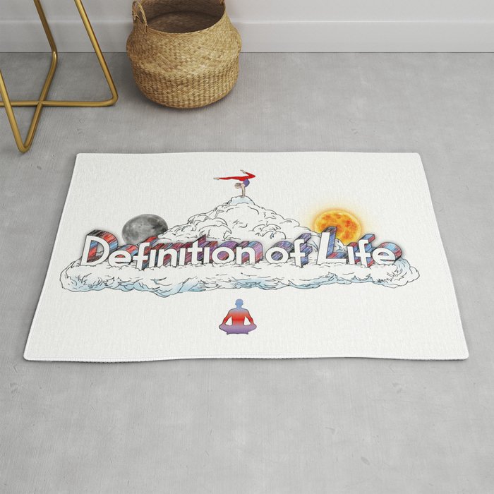Definition of Life  Rug