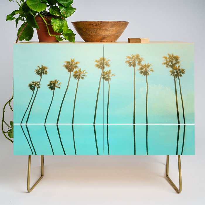 Palm Reflections Credenza